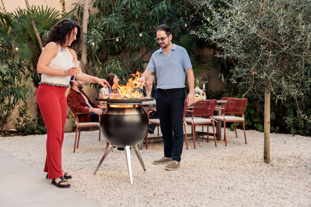 MOON 55 – Set Plancha Grille avec pied haut et bas – vue 4